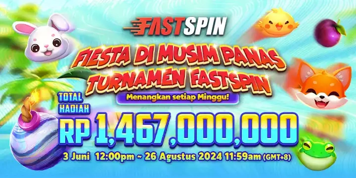 Fastspin summer fiesta 3 june - 26 aug 2024